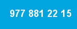 977 881 22 15 977 881 22 15